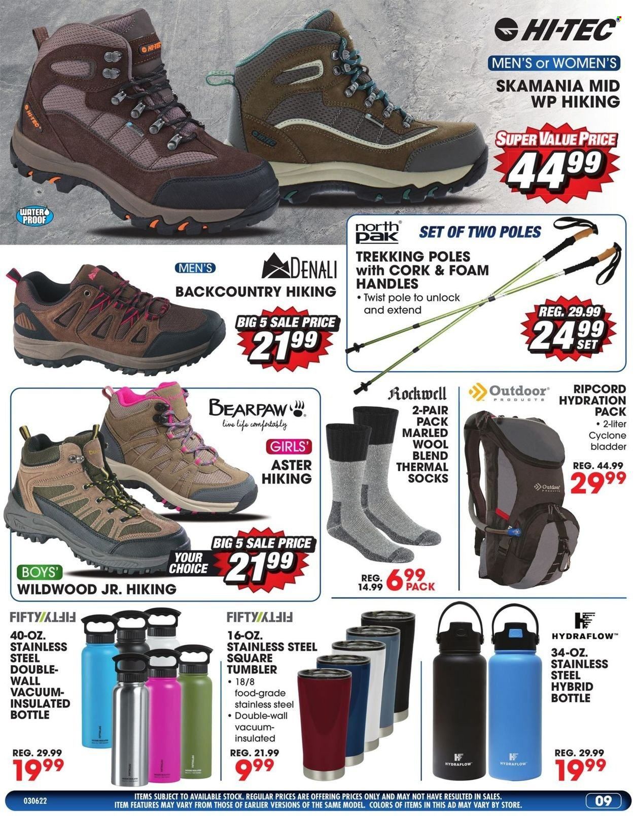 Big 5 (AZ, CA, CO, ID, NM, OR, UT, WA) Weekly Ad Flyer March 6 to March 13