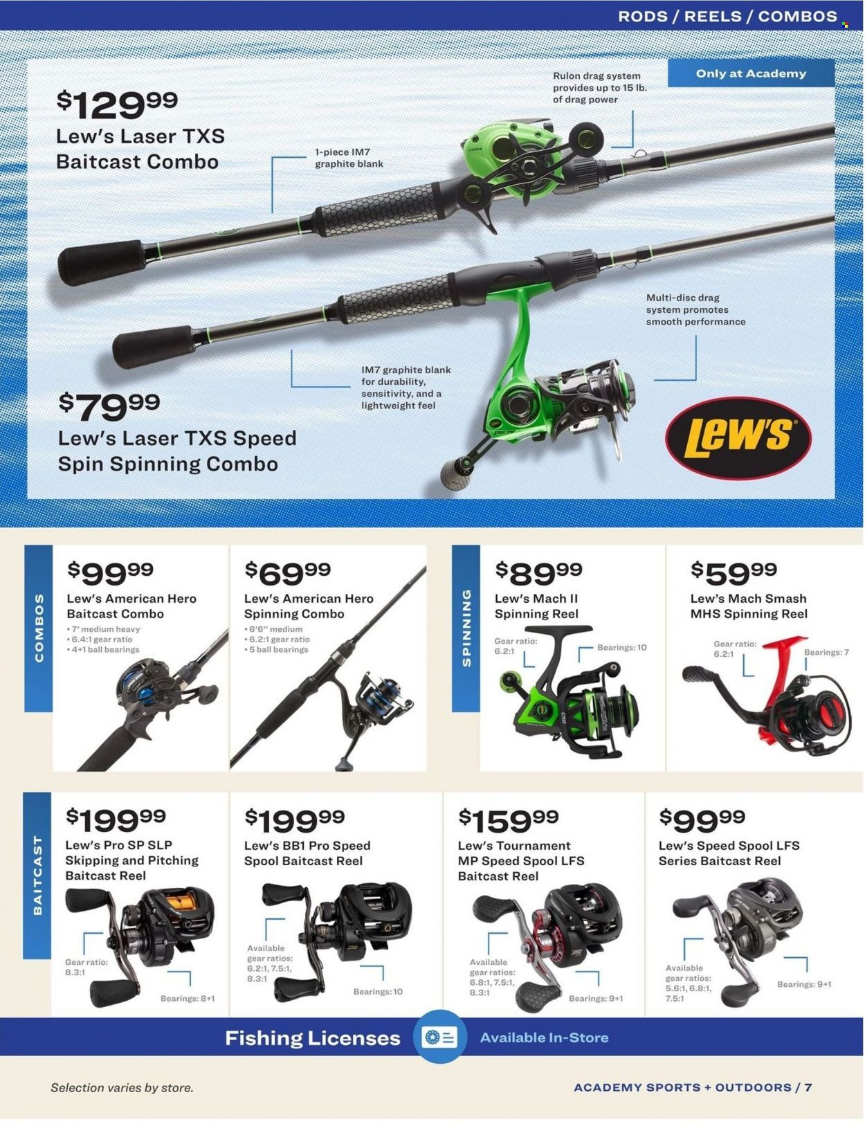 Academy Sports (AL, AR, GA, LA, MO, NC, SC, TN, TX) Weekly Ad Flyer March 6 to March 13