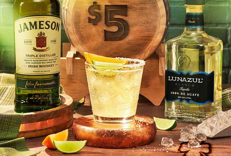 Chili’s Announces the $5 Lucky Jameson will be March’s New Margarita of the Month Chili’s Announces the $5 Lucky Jameson will be March’s New Margarita of the Month