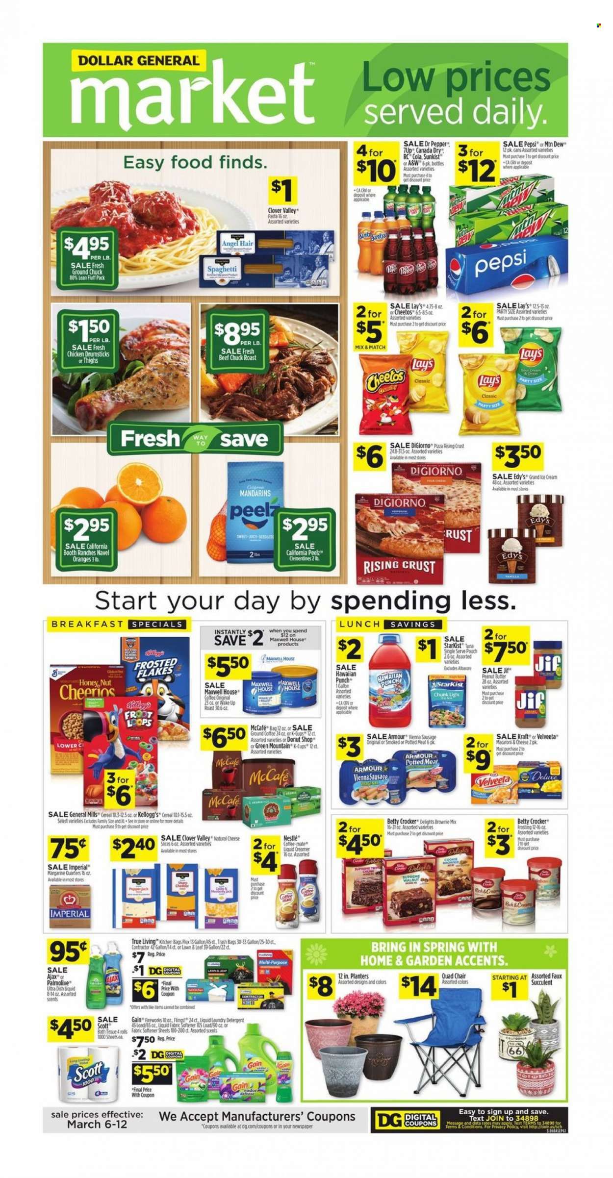 Dollar General (IN, OH) Weekly Ad Flyer March 7 to March 14