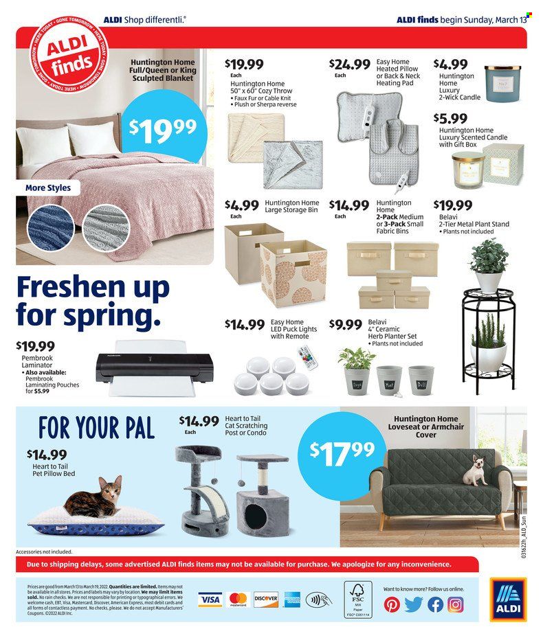 ALDI (KY, MI, MN, NJ, NY, OH, PA, VT, WV) Weekly Ad Flyer March 8 to March 15