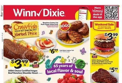 Winn Dixie (AL, FL, GA, LA) Weekly Ad Flyer March 8 to March 15