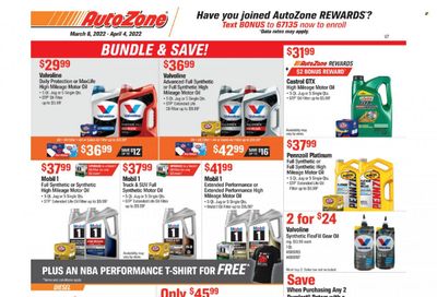 Autozone Weekly Ad Flyer March 8 to March 15
