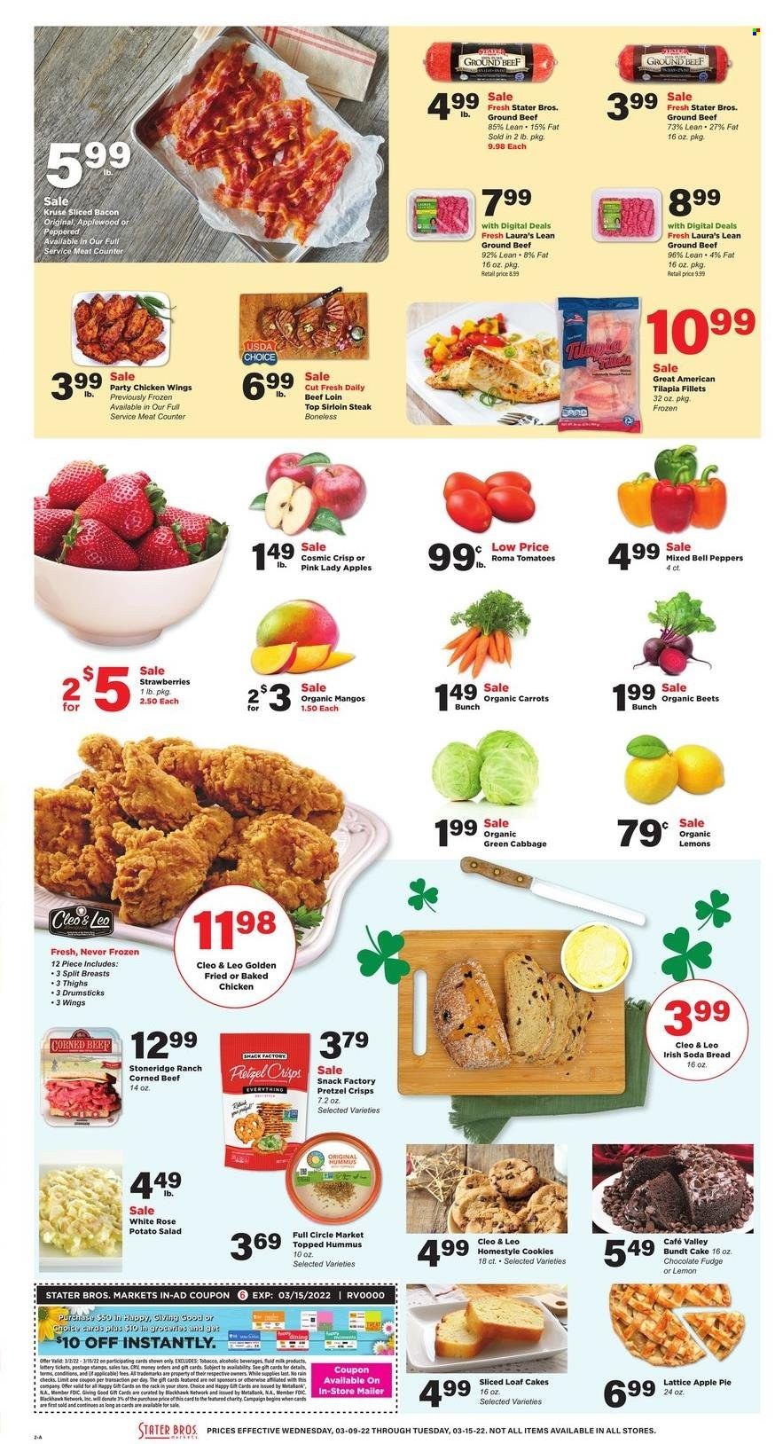Stater Bros. (CA) Weekly Ad Flyer March 8 to March 15
