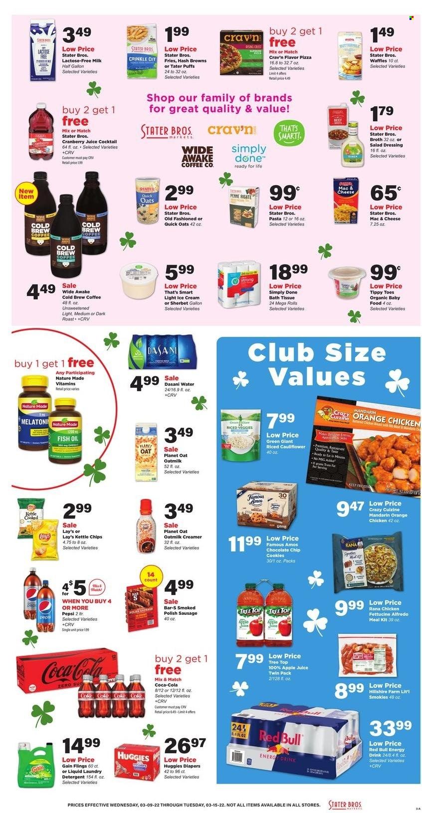 Stater Bros. (CA) Weekly Ad Flyer March 8 to March 15