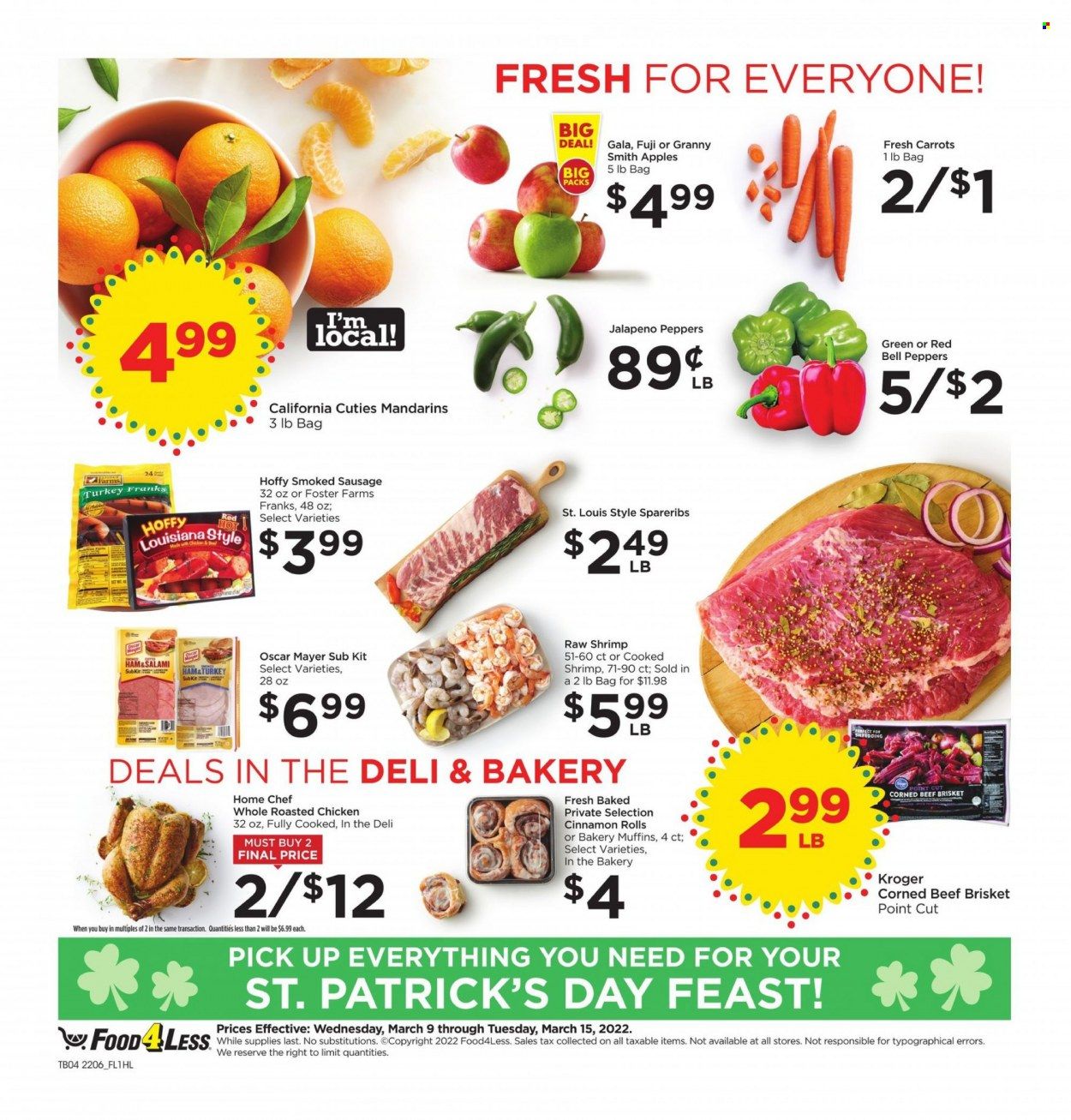 Food 4 Less (CA) Weekly Ad Flyer March 8 to March 15