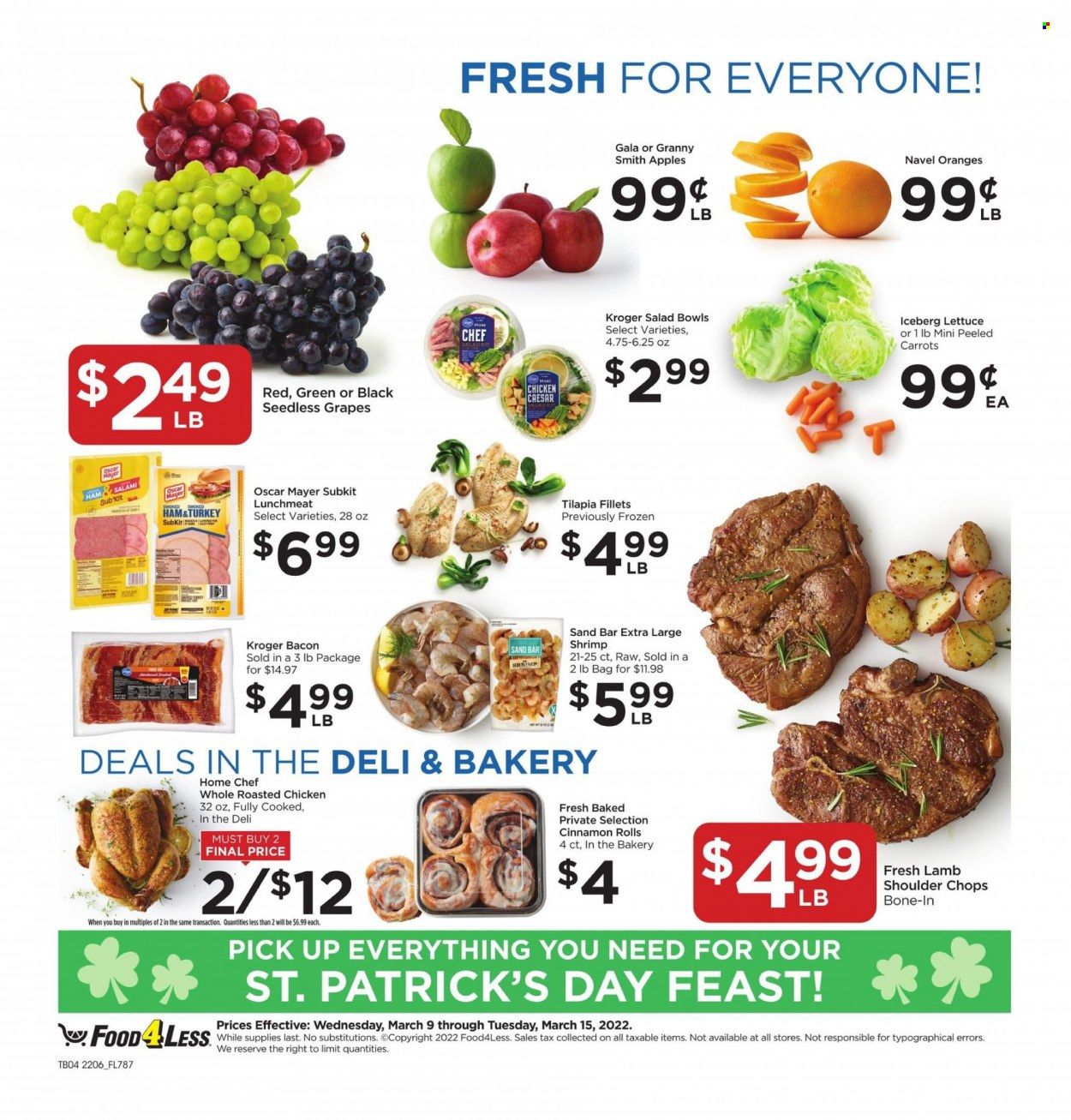 Food 4 Less (IN) Weekly Ad Flyer March 8 to March 15