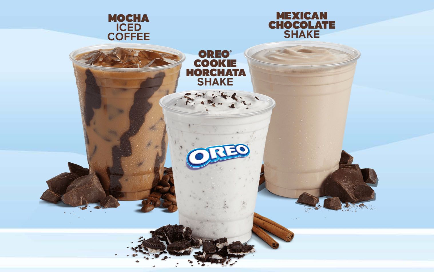 Chocodays Return to Del Taco with 3 Decadent and Icy Treats Including the Oreo Cookie Horchata Shake Chocodays Return to Del Taco with 3 Decadent and Icy Treats Including the Oreo Cookie Horchata Shake