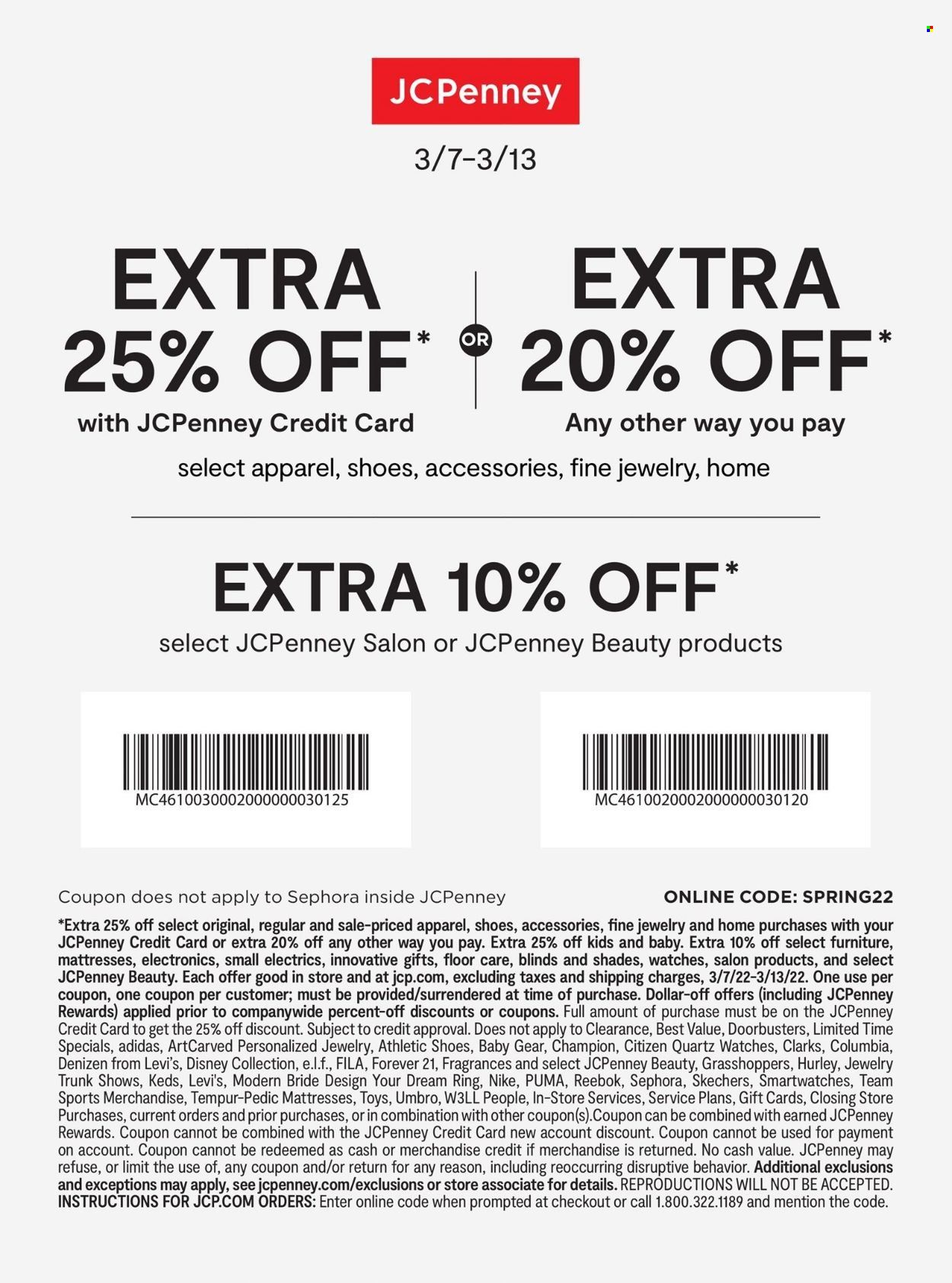JCPenney Weekly Ad Flyer March 10 to March 17