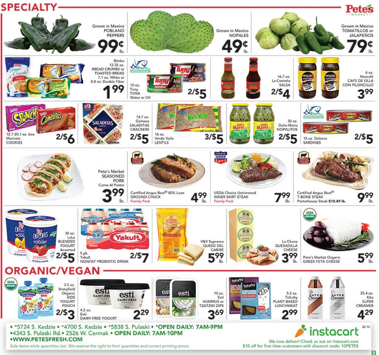 Pete's Fresh Market (IL) Weekly Ad Flyer March 10 to March 17