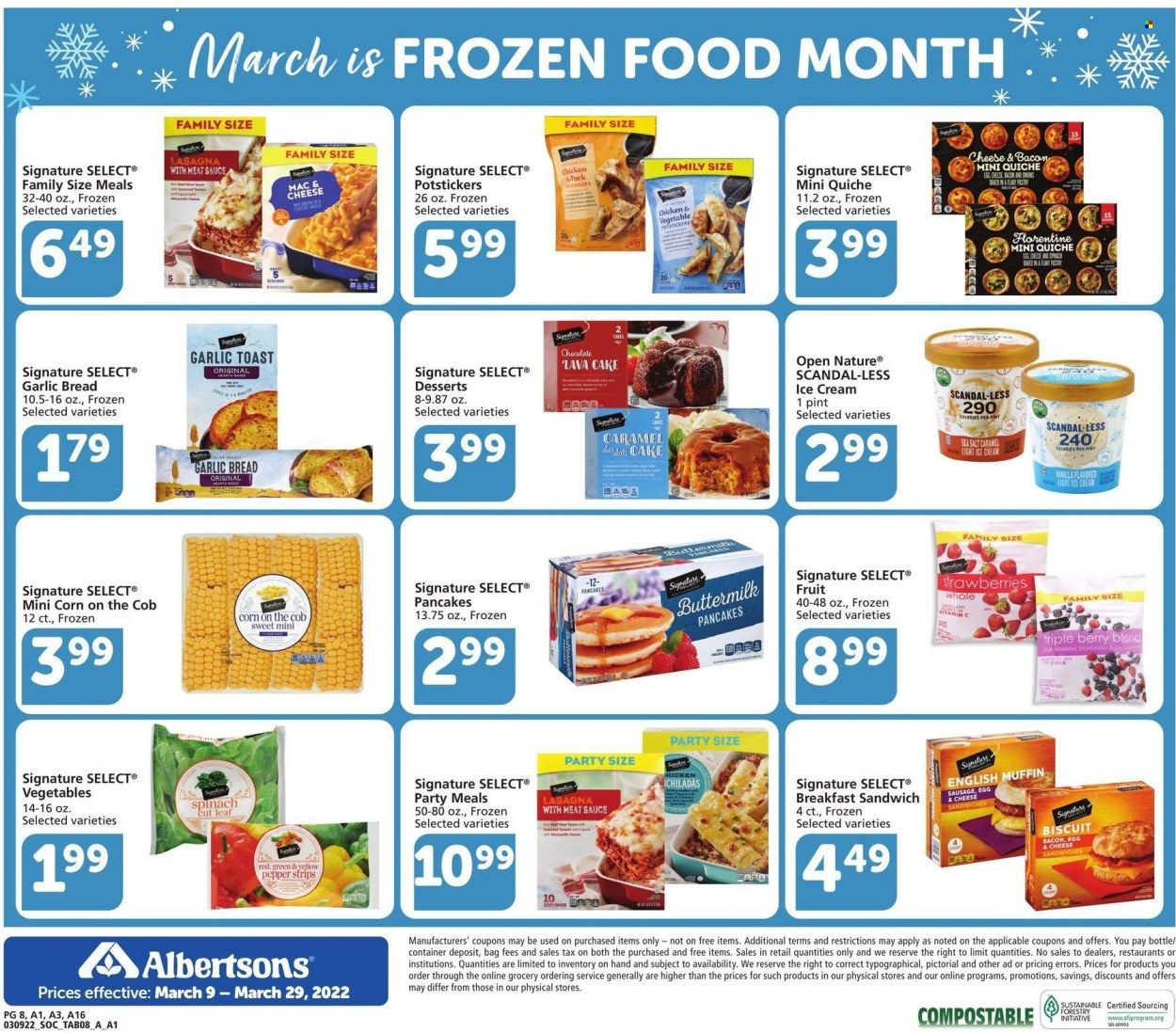Albertsons (CA, ID, LA, MT, OR, TX, WA) Weekly Ad Flyer March 10 to March 17