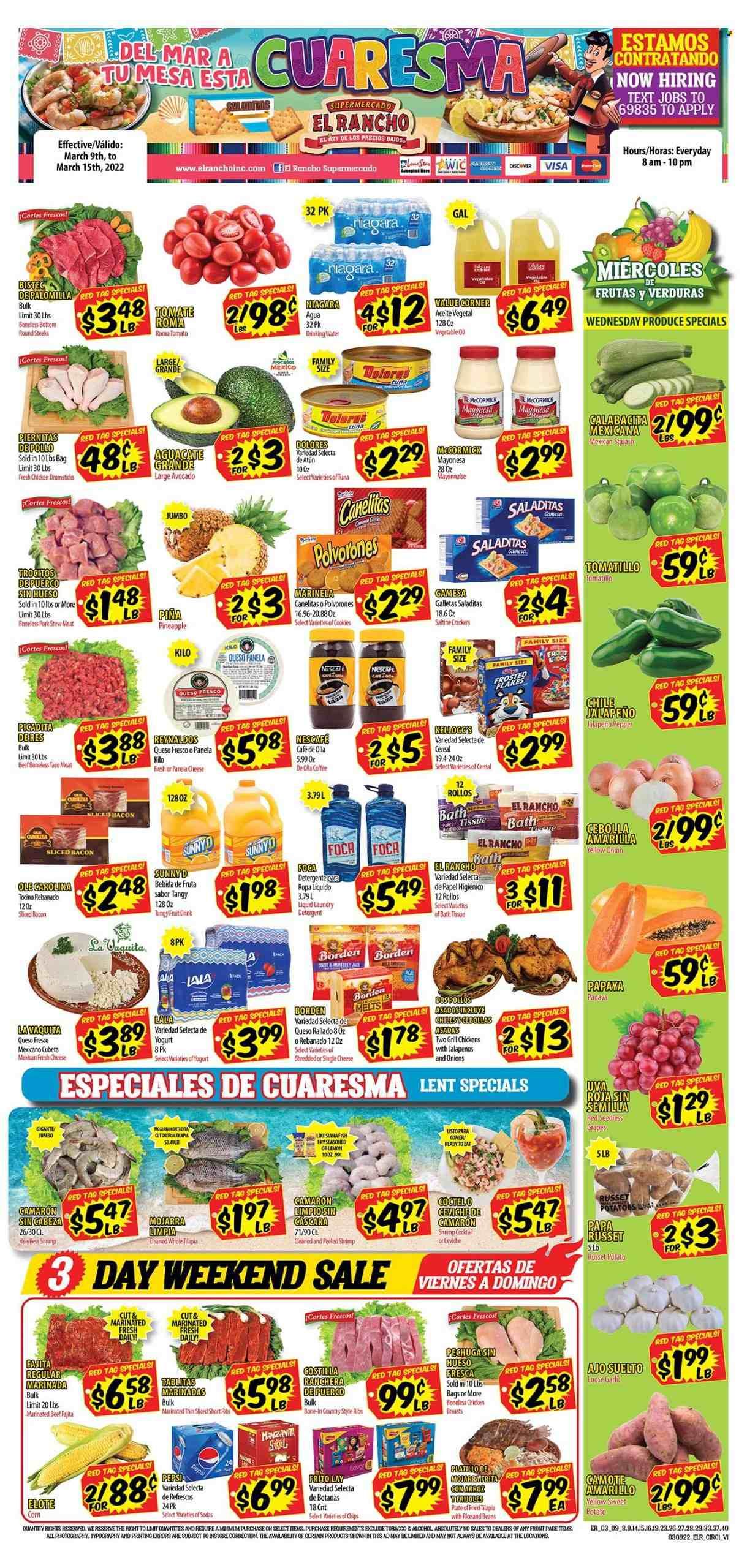 El Rancho (TX) Weekly Ad Flyer March 10 to March 17