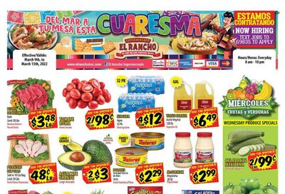 El Rancho (TX) Weekly Ad Flyer March 10 to March 17