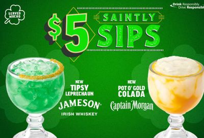 Applebee’s Celebrates St. Patrick’s Day with 2 New $5 Saintly Sips