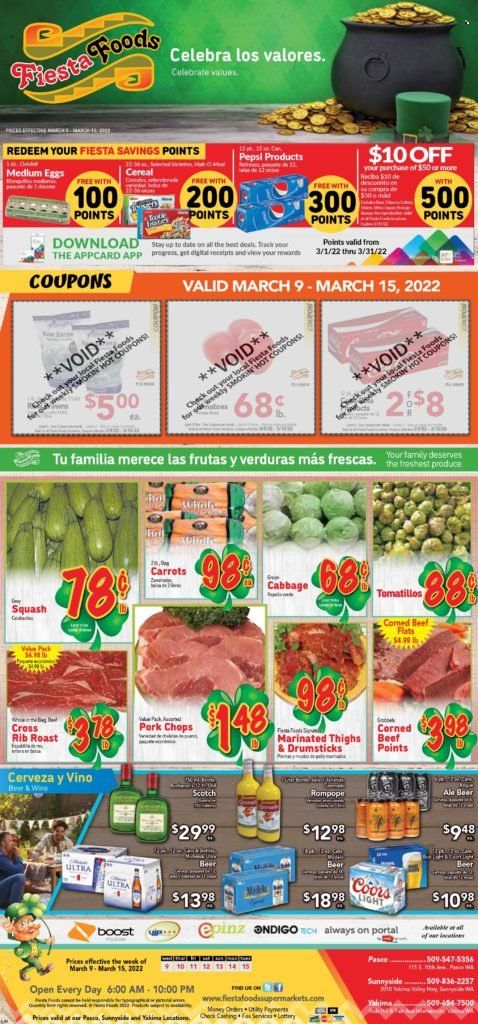 Fiesta Foods SuperMarkets (WA) Weekly Ad Flyer March 10 to March 17