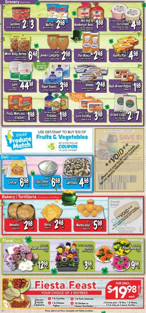 Fiesta Foods SuperMarkets (WA) Weekly Ad Flyer March 10 to March 17