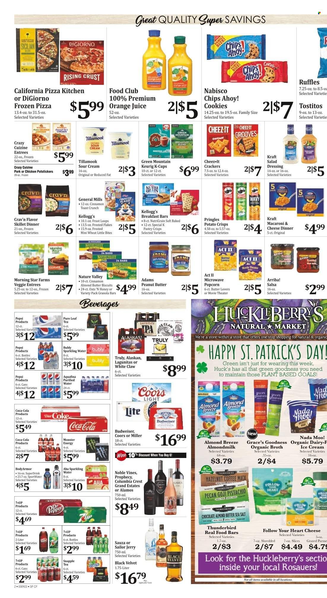 Rosauers (ID, MT, OR, WA) Weekly Ad Flyer March 10 to March 17