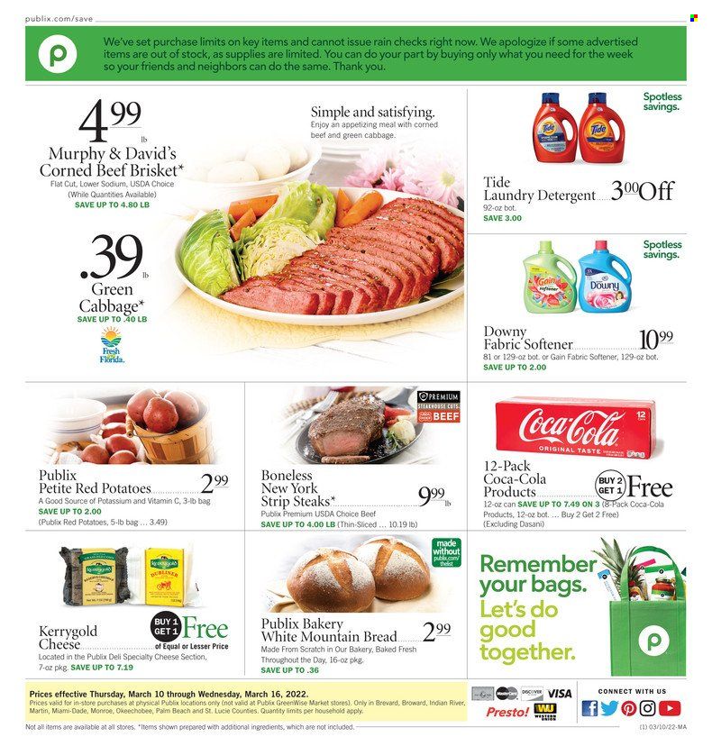 Publix (AL, FL, GA, NC, SC, TN) Weekly Ad Flyer March 10 to March 17