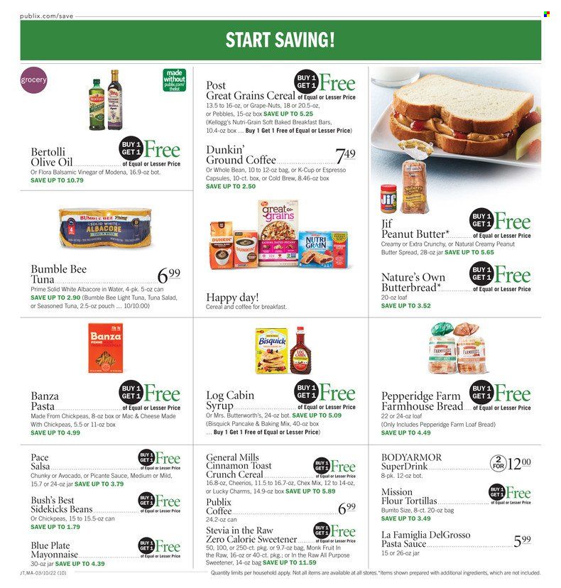 Publix (AL, FL, GA, NC, SC, TN) Weekly Ad Flyer March 10 to March 17