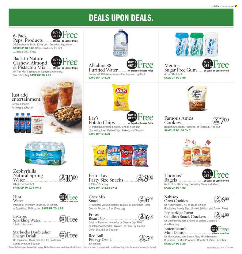 Publix (AL, FL, GA, NC, SC, TN) Weekly Ad Flyer March 10 to March 17