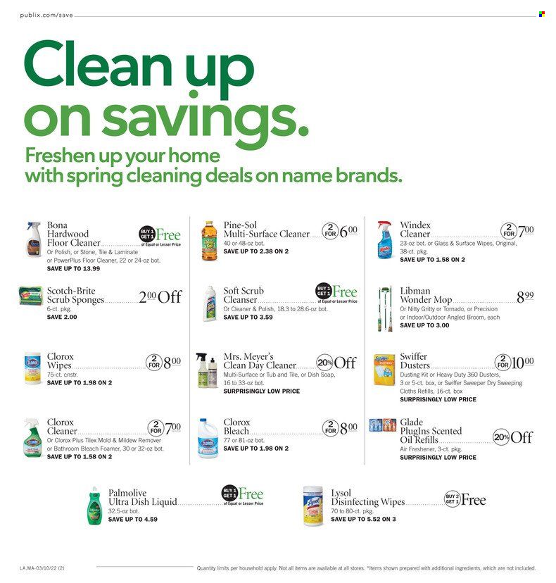 Publix (AL, FL, GA, NC, SC, TN) Weekly Ad Flyer March 10 to March 17