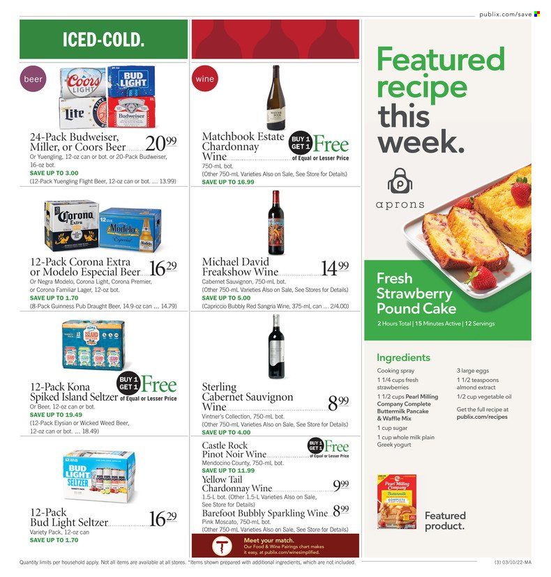 Publix (AL, FL, GA, NC, SC, TN) Weekly Ad Flyer March 10 to March 17