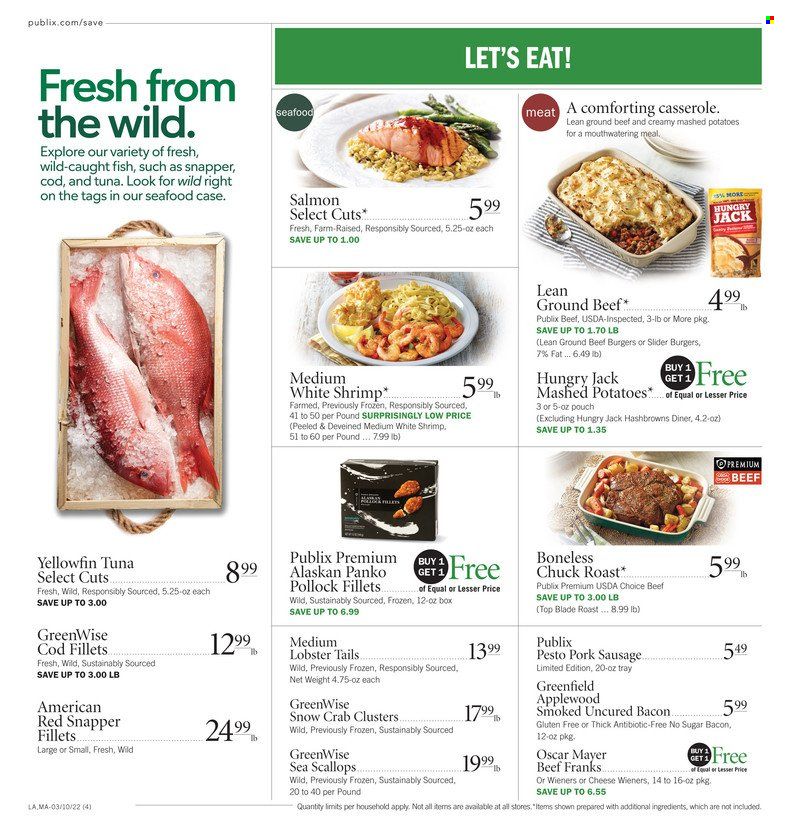 Publix (AL, FL, GA, NC, SC, TN) Weekly Ad Flyer March 10 to March 17