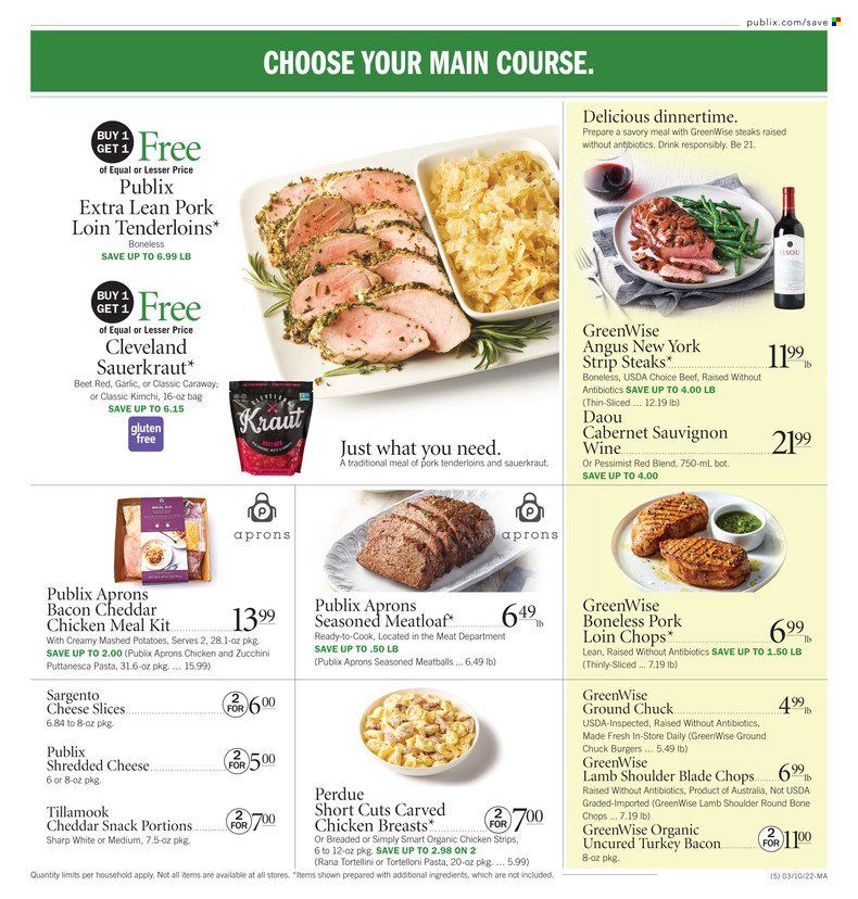 Publix (AL, FL, GA, NC, SC, TN) Weekly Ad Flyer March 10 to March 17