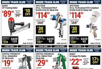 Harbor Freight Weekly Ad Flyer March 10 to March 17