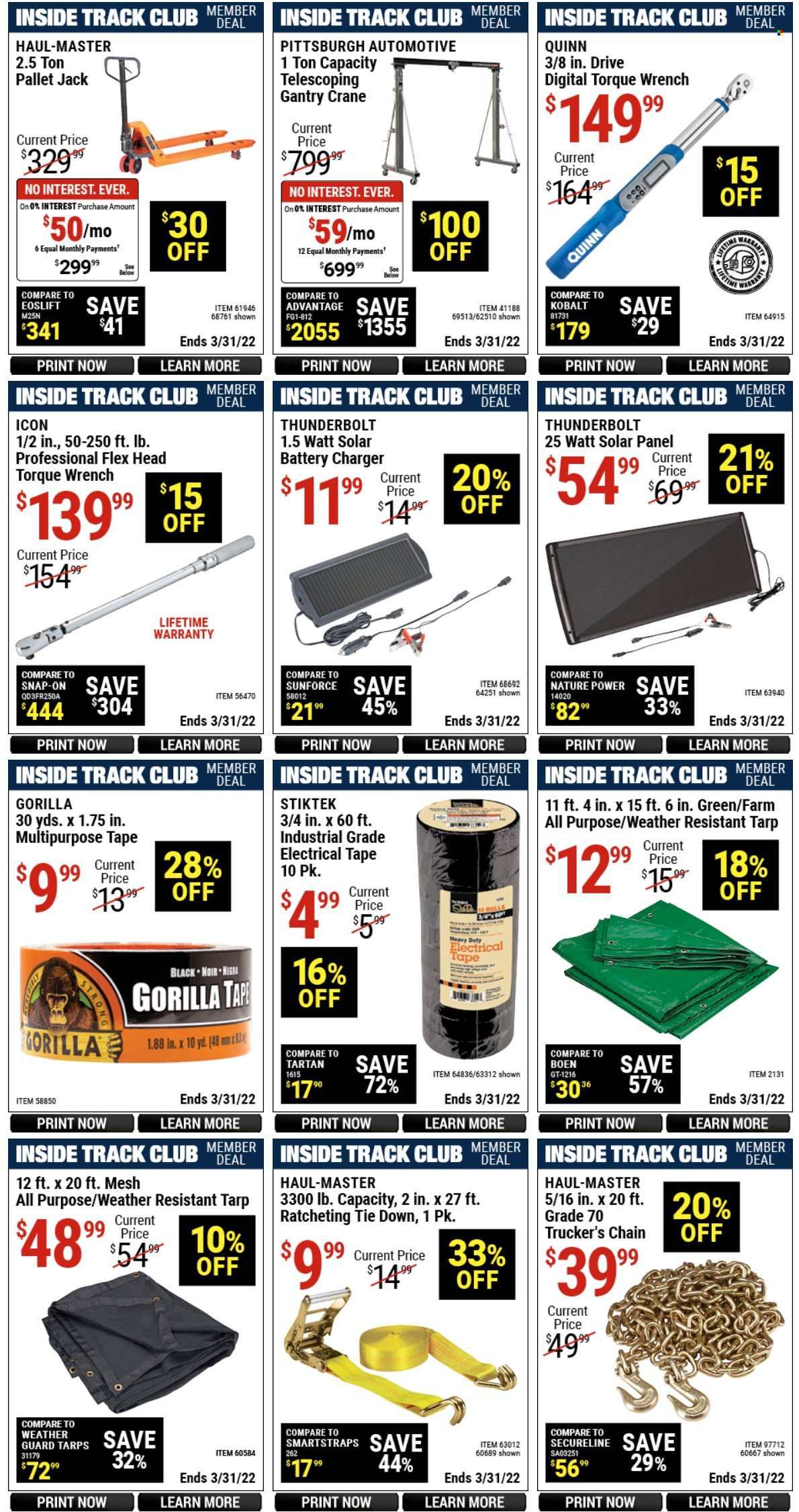 Harbor Freight Weekly Ad Flyer March 10 to March 17