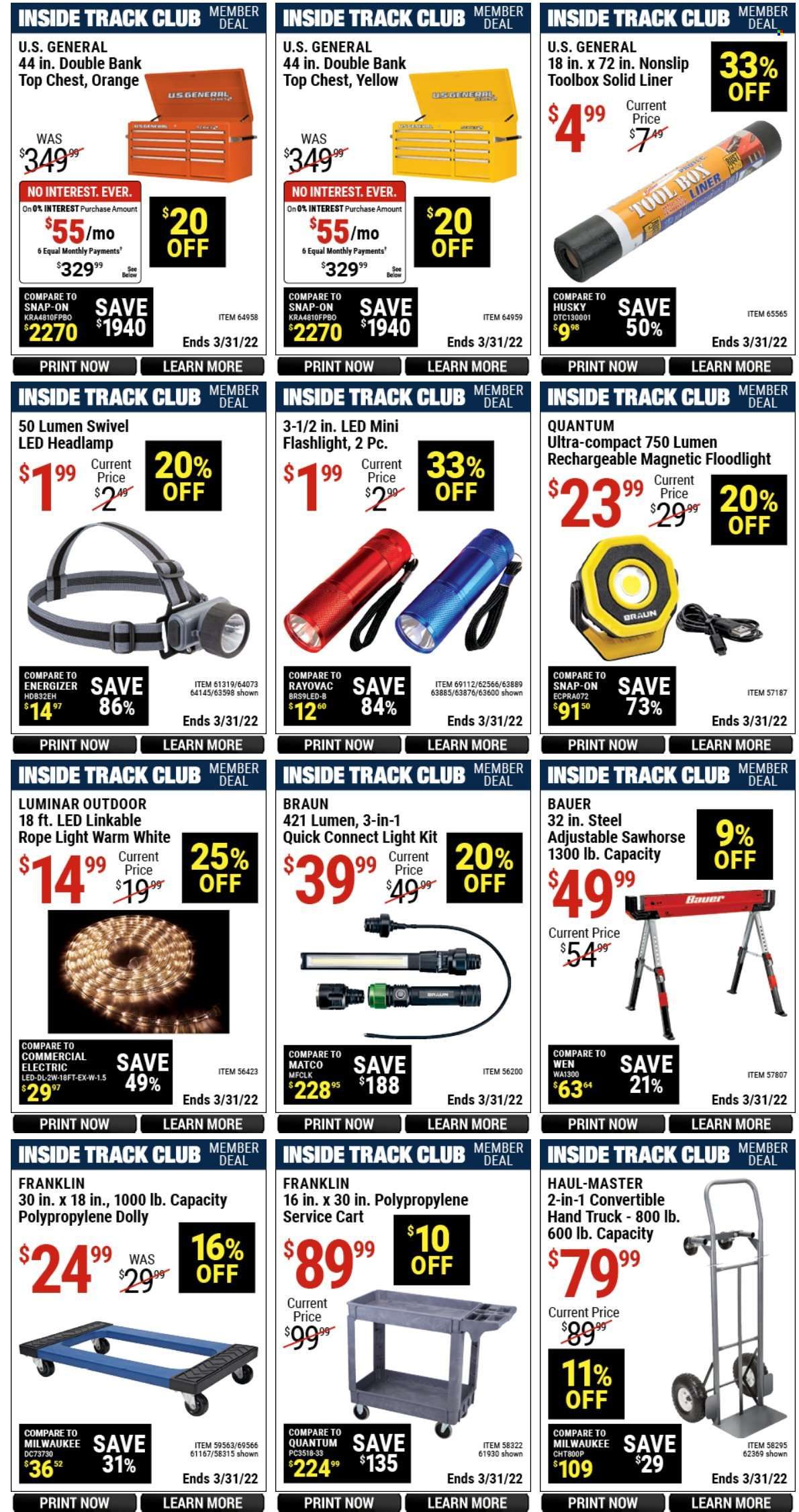 Harbor Freight Weekly Ad Flyer March 10 to March 17