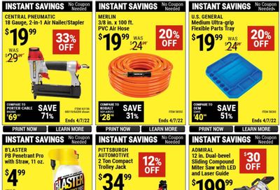 Harbor Freight Weekly Ad Flyer March 10 to March 17