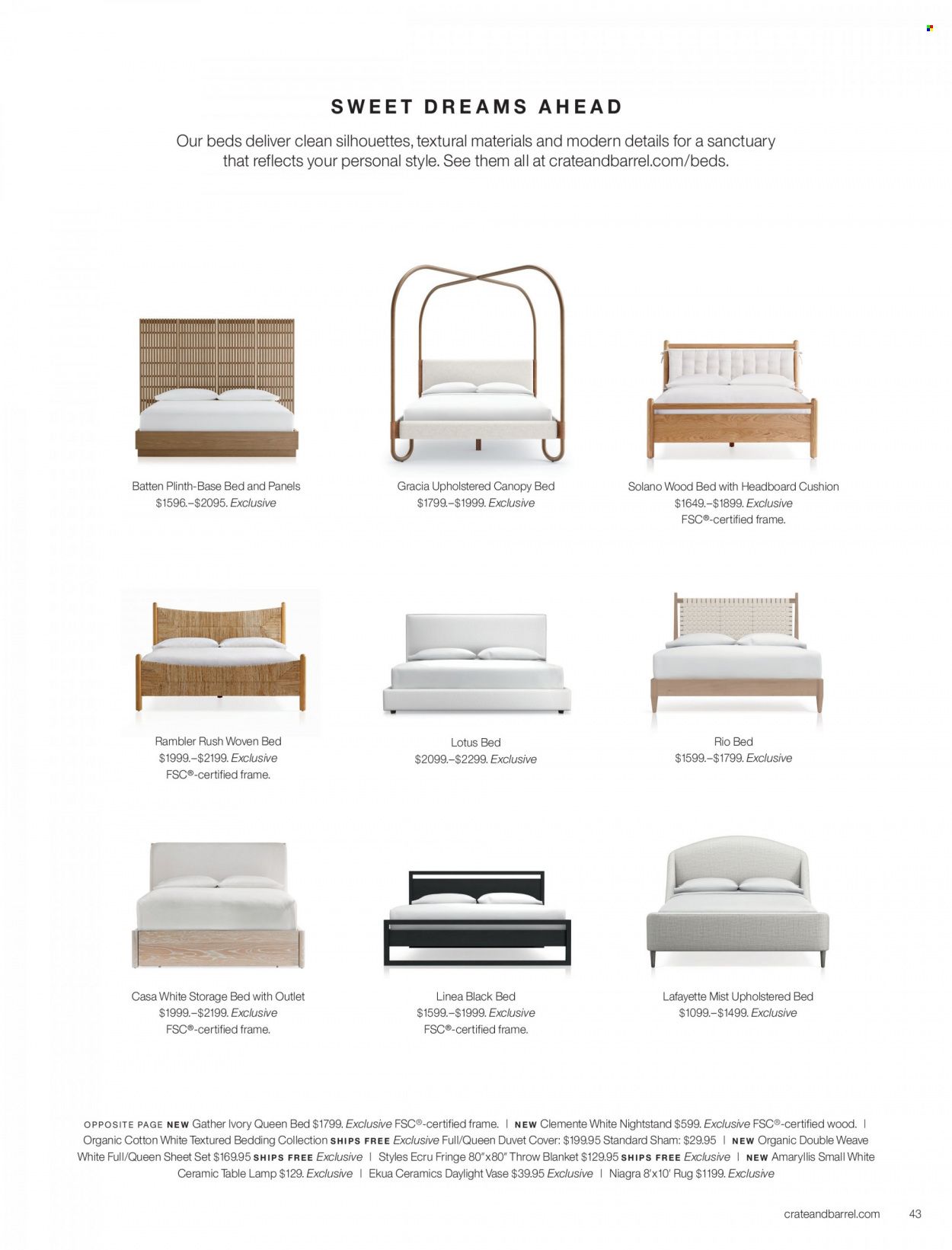Crate & Barrel Weekly Ad Flyer March 10 to March 17