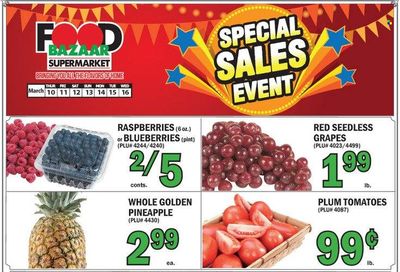 Food Bazaar (CT, NJ, NY) Weekly Ad Flyer March 10 to March 17