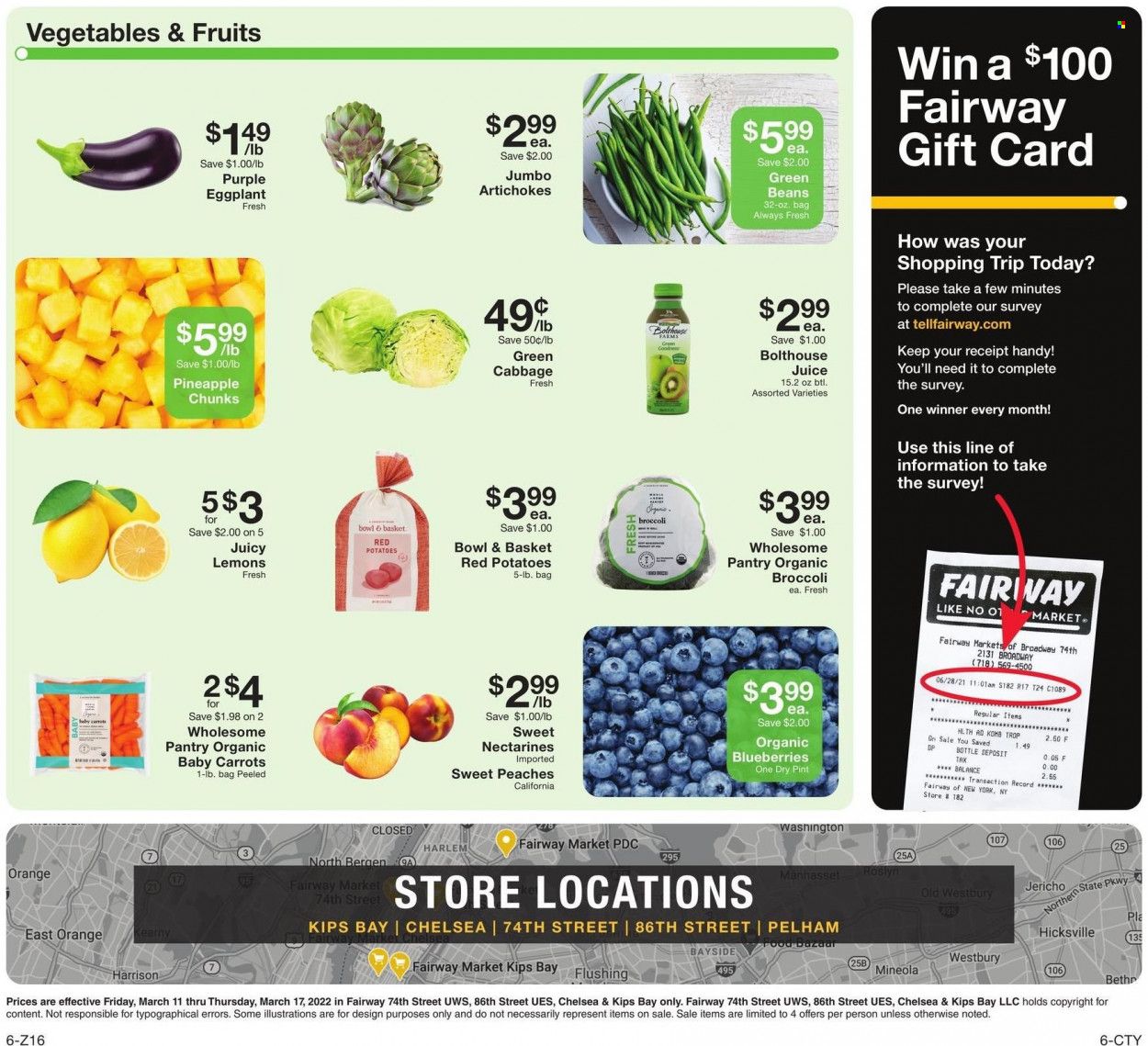 Fairway Market (CT, NJ, NY) Weekly Ad Flyer March 10 to March 17