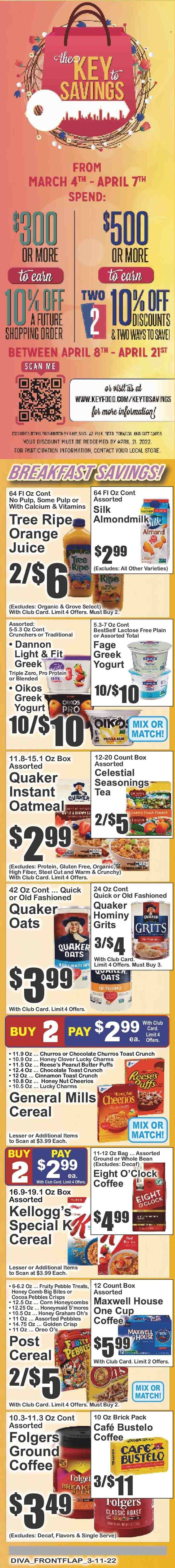 Key Food (NY) Weekly Ad Flyer March 10 to March 17