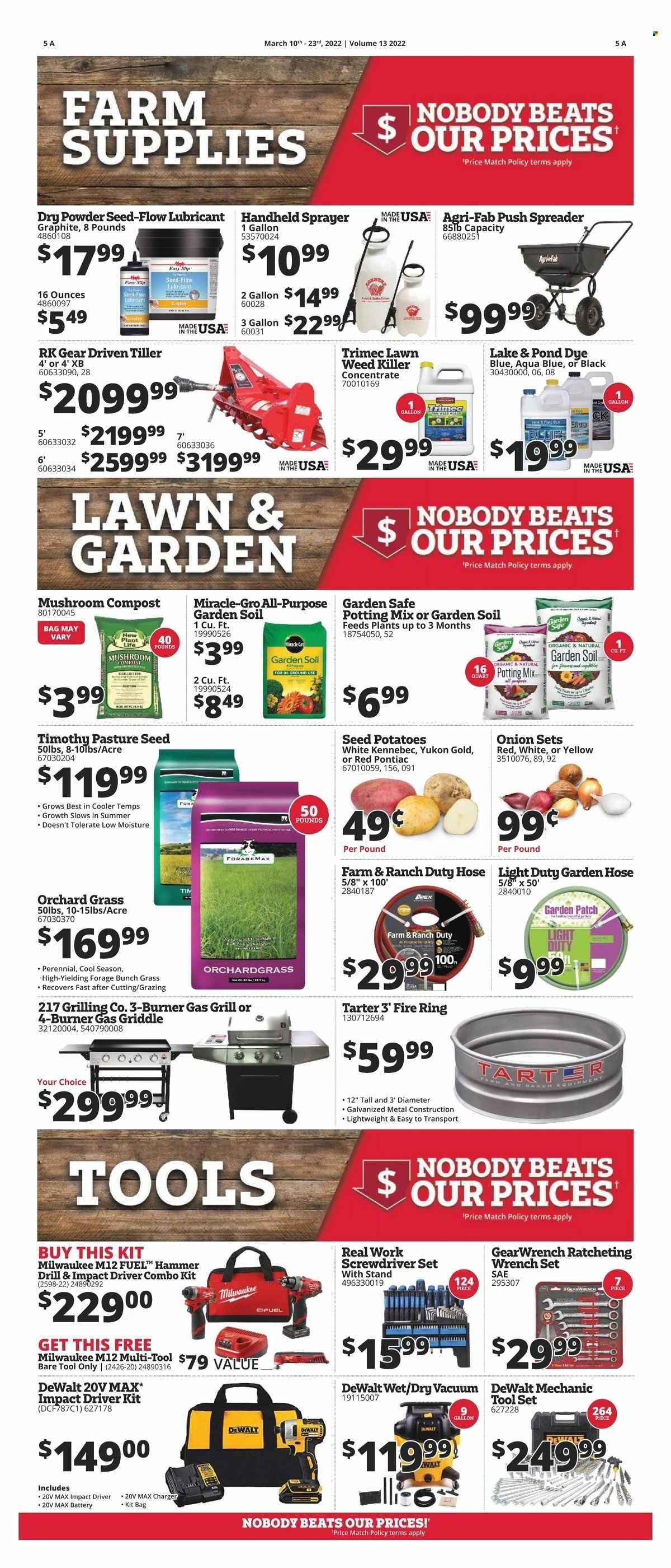 Rural King Weekly Ad Flyer March 10 to March 17