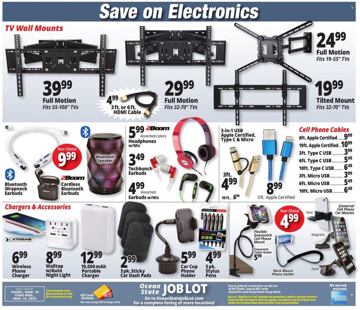 Ocean State Job Lot (CT, MA, ME, NH, NJ, NY, RI) Weekly Ad Flyer March 10 to March 17
