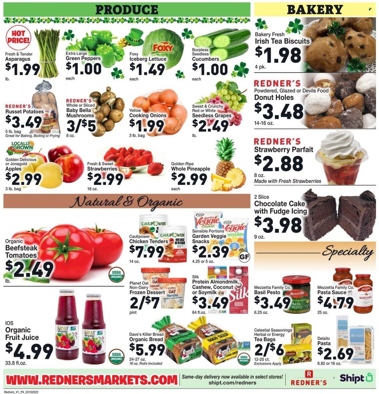 Redner's Markets (DE, MD, PA) Weekly Ad Flyer March 10 to March 17
