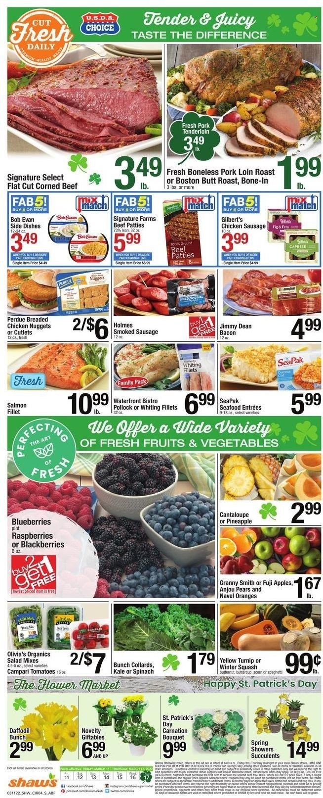 Shaw’s (MA, ME, NH, RI, VT) Weekly Ad Flyer March 10 to March 17