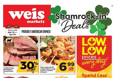 Weis (MD, NY, PA) Weekly Ad Flyer March 10 to March 17