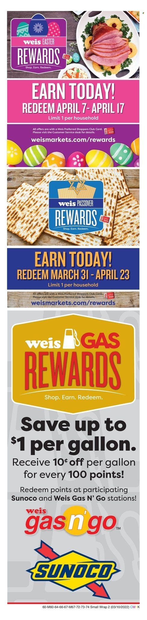 Weis (MD, NY, PA) Weekly Ad Flyer March 10 to March 17