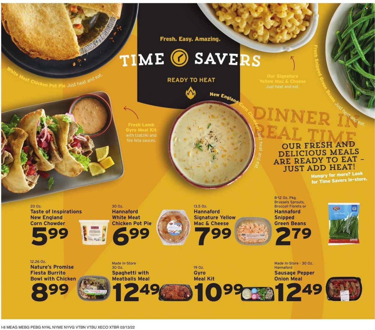 Hannaford (NY) Weekly Ad Flyer March 11 to March 18