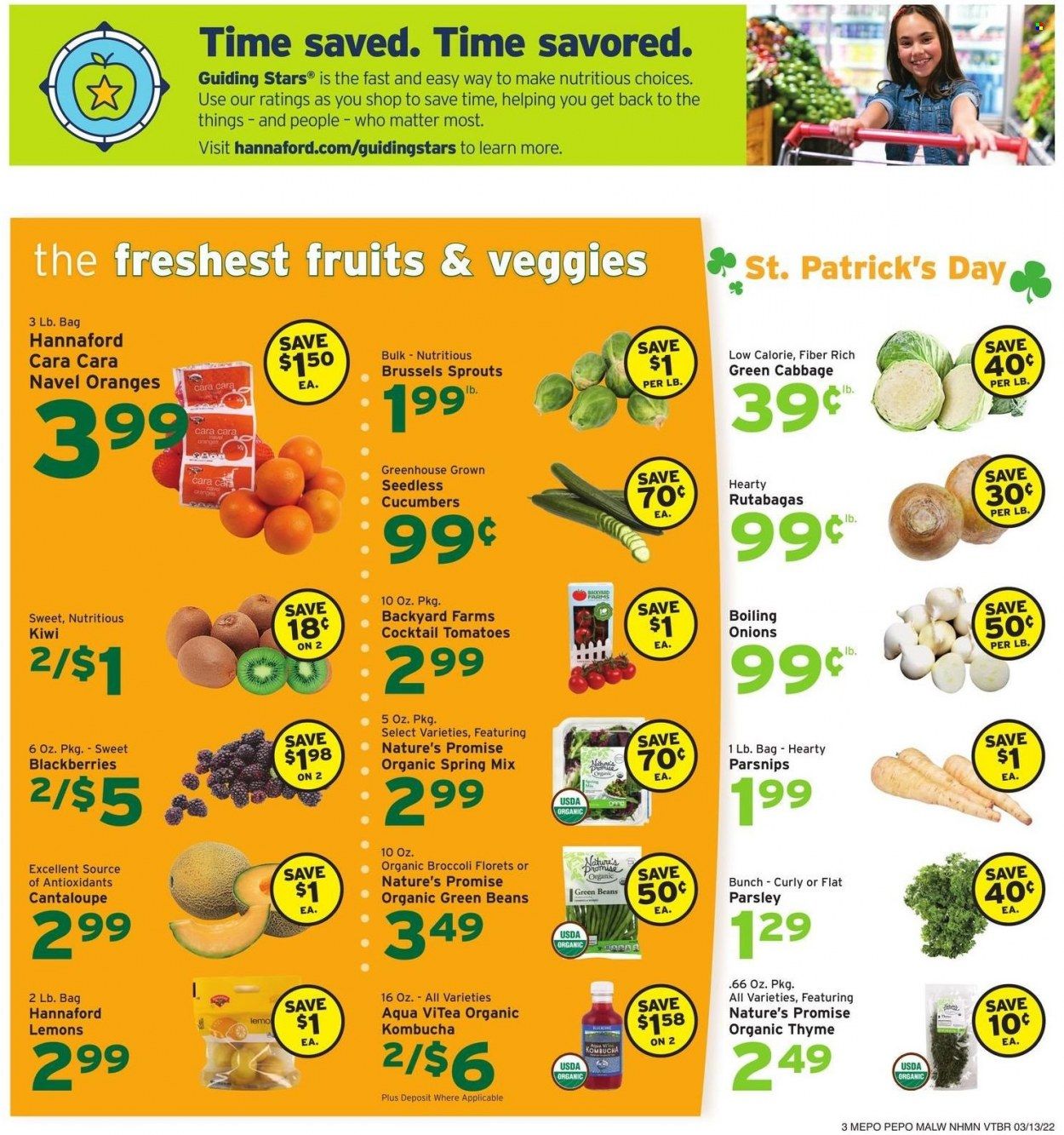 Hannaford (NH) Weekly Ad Flyer March 11 to March 18