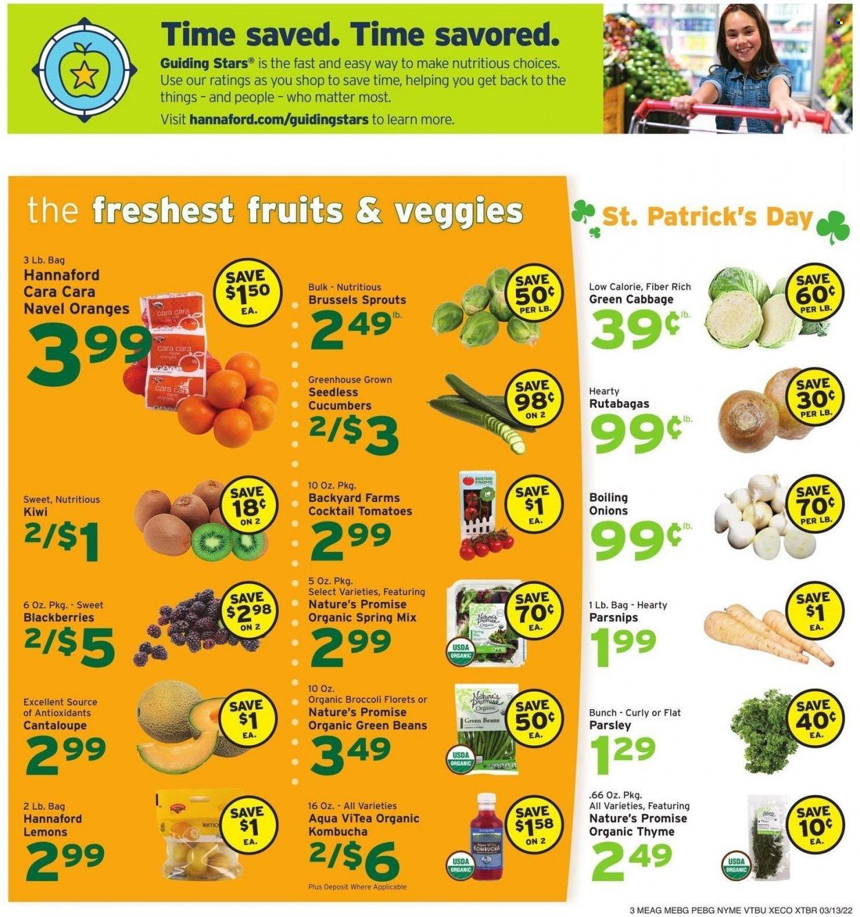 Hannaford (VT) Weekly Ad Flyer March 11 to March 18