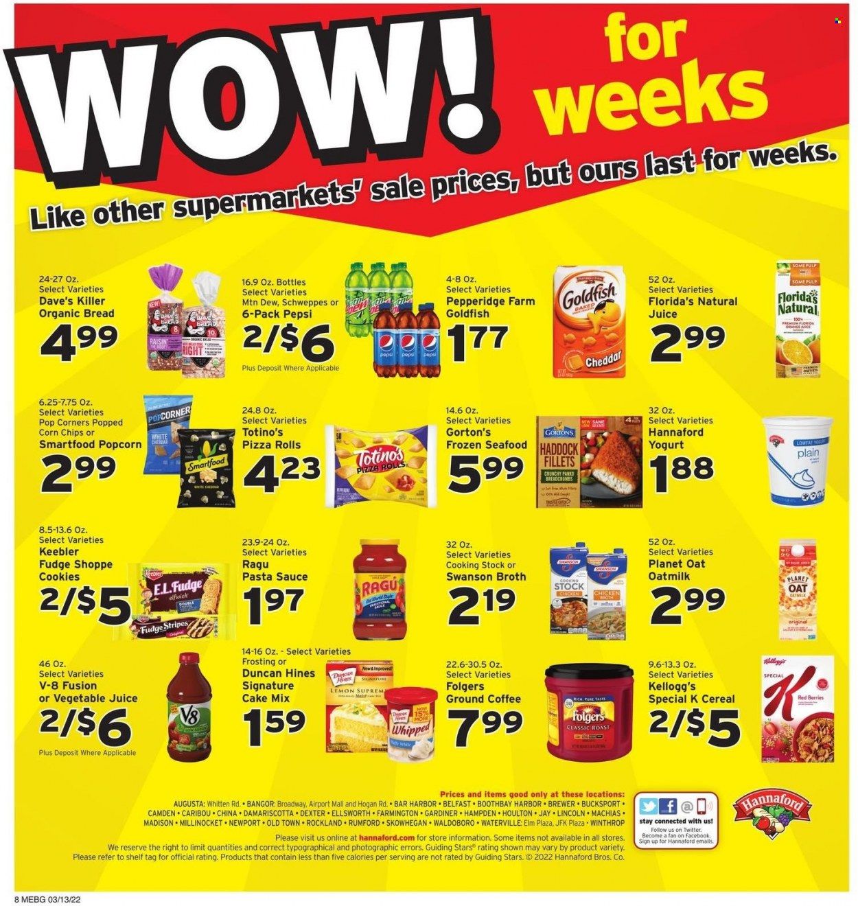 Hannaford (ME) Weekly Ad Flyer March 11 to March 18