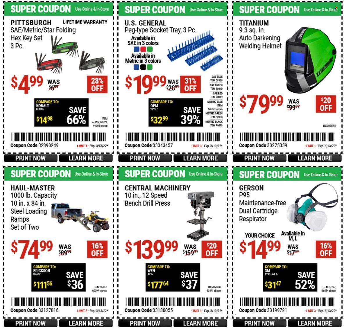 Harbor Freight Weekly Ad Flyer March 12 to March 19