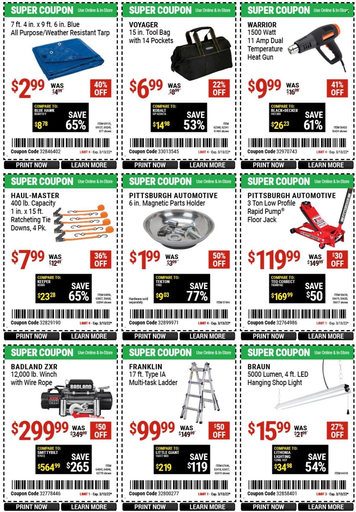 Harbor Freight Weekly Ad Flyer March 12 to March 19