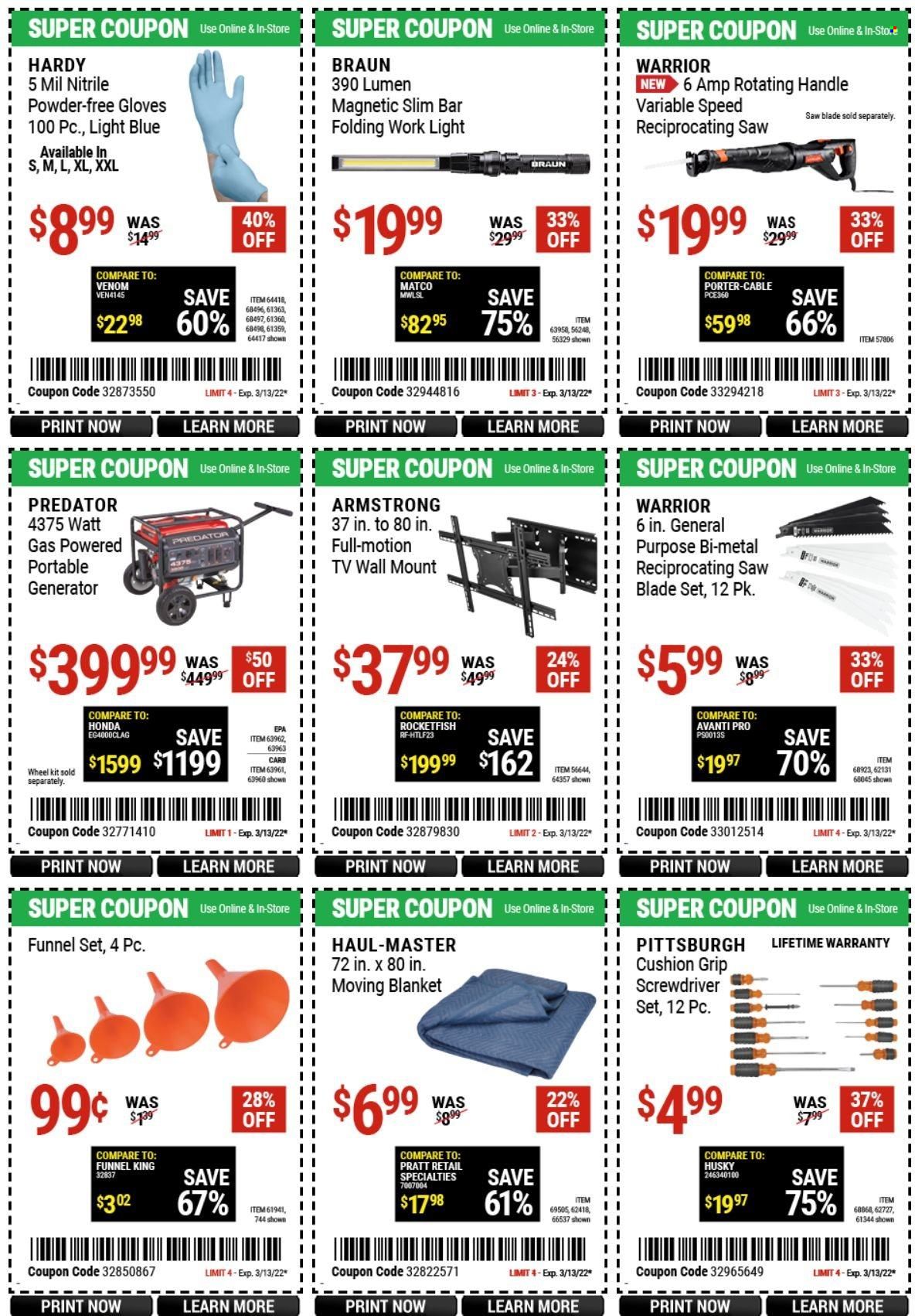 Harbor Freight Weekly Ad Flyer March 12 to March 19