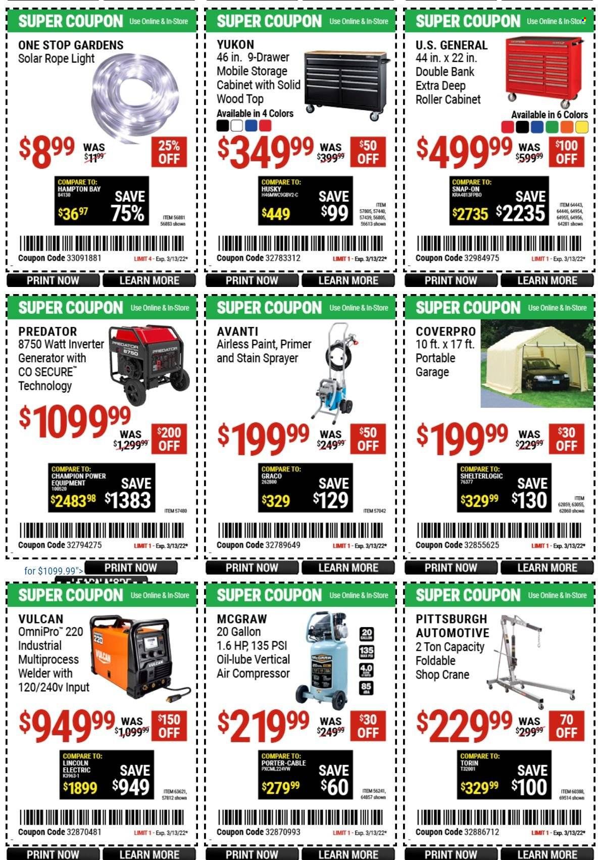 Harbor Freight Weekly Ad Flyer March 12 to March 19